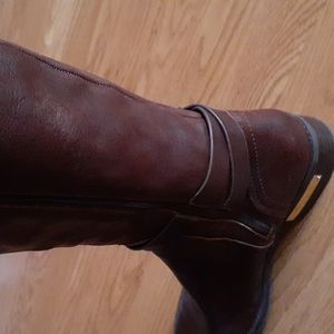 Vince Camuto Preshent Riding Boot Brown 